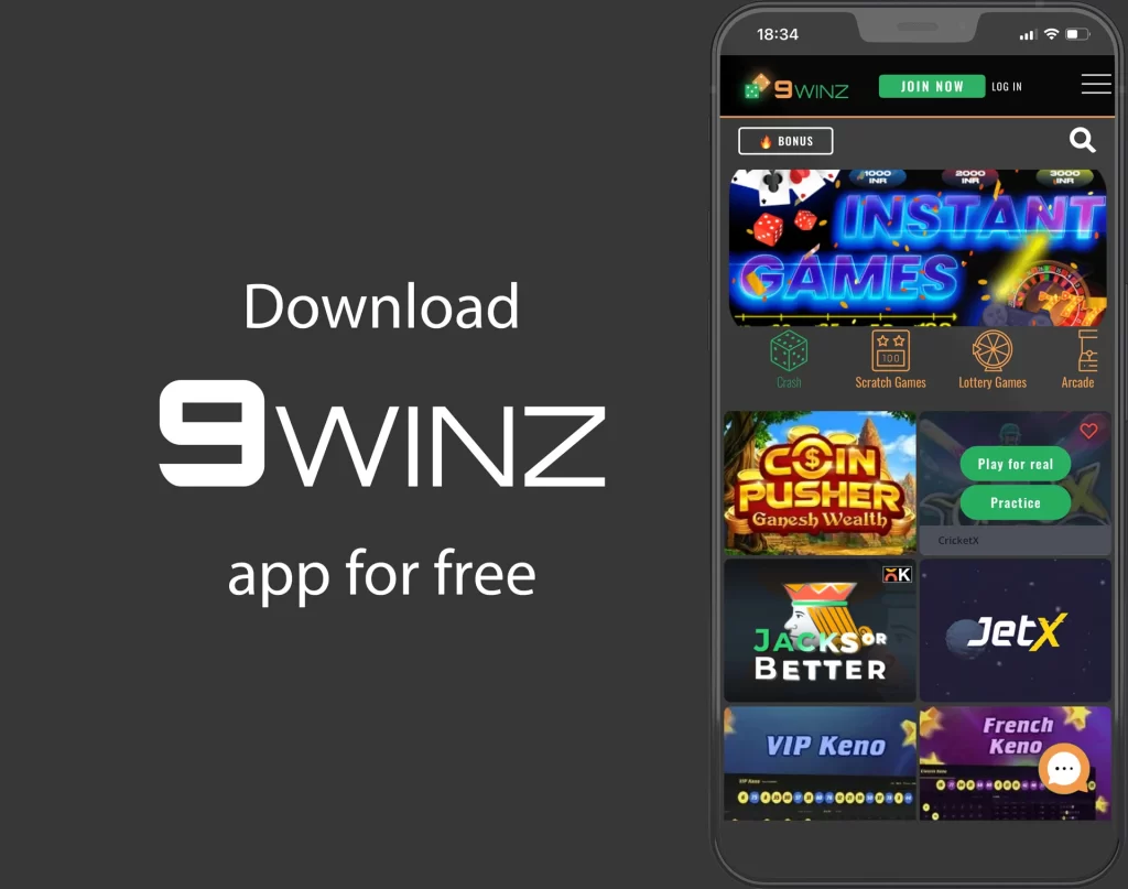 9Winz App Download