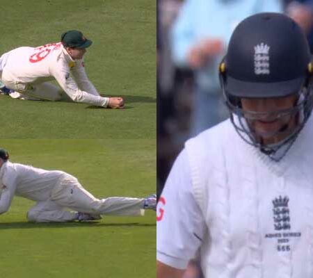 Watch: Steve Smith takes an absolute blinder to dismiss Joe Root