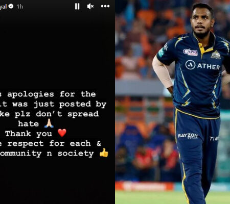 Yash Dayal posts a controversial Instagram story, deletes it later and apologises