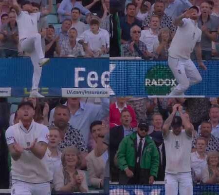 WATCH | Ben Stokes’ Stunning Catch Concludes Day 2 of the 5th Ashes Test
