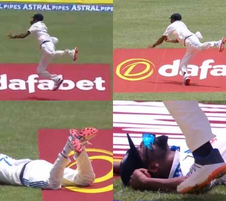 WATCH | Mohammed Siraj’s Stunning Catch Dismisses Jermaine Blackwood; Leaves Cricket Fans in Awe