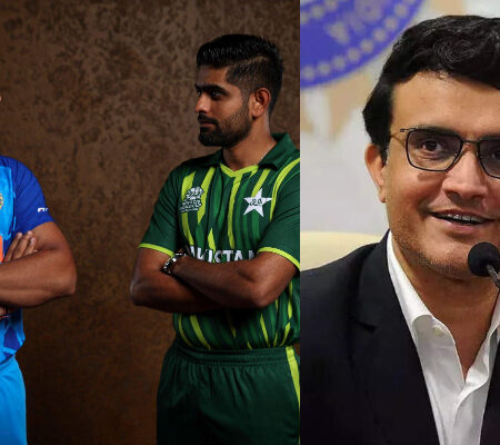 Ganguly Picks India as His Favorite in High-Stakes IND-PAK Showdown at Asia Cup 2023 and World Cup