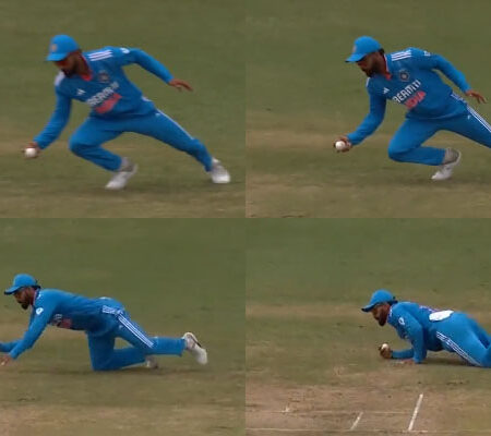WATCH | ‘Superman in Blue’: Kohli’s Spectacular One-Handed Catch in India Vs West Indies 1st ODI
