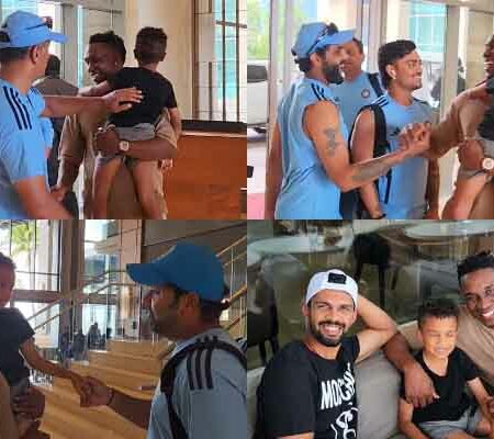 WATCH | Heartwarming Reception: Dwayne Bravo and His Son Greet Team India in Trinidad