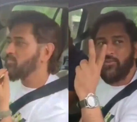 WATCH | Dhoni’s Off-Field Charm: Video of MS Dhoni Seeking Navigation Guidance From Fan Goes Viral