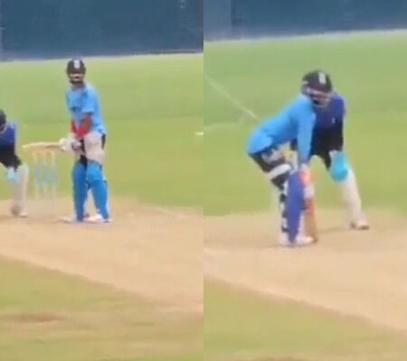 WATCH | Crucial Net Session Sees Kohli and Jadeja Join Forces to Prepare for Asia Cup 2023