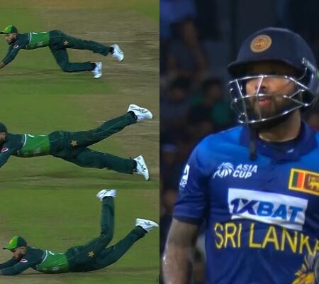 WATCH | Asia Cup 2023: Mohammad Haris’ Spectacular Low Diving Catch Sends Kusal Mendis Packing