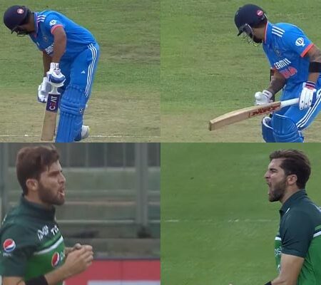 WATCH | Asia Cup 2023: Shaheen Afridi’s Magic Spells Trouble for Rohit Sharma and Virat Kohli; Leaves India Reeling