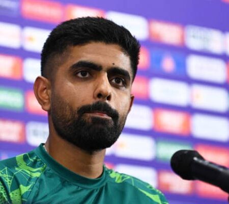 Pakistan’s Captain Babar Azam Eyes Victory to End India’s World Cup Winning Streak