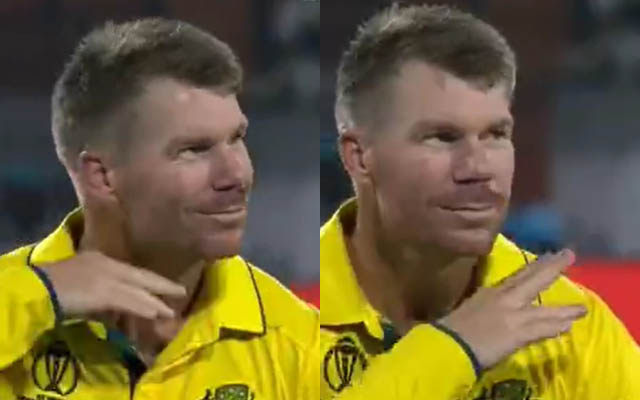 WATCH | Iconic ‘Pushpa’ Celebration by David Warner Caps Off Shafique’s Wicket, Pakistan in Trouble