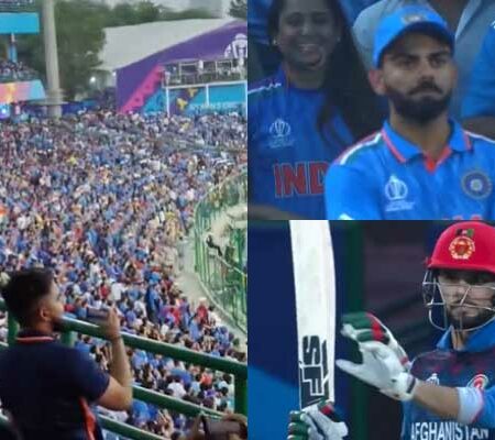 WATCH | IPL Feud Revived: ‘Kohli, Kohli’ Cheers Greet Naveen-ul-Haq in India vs. Afghanistan Clash