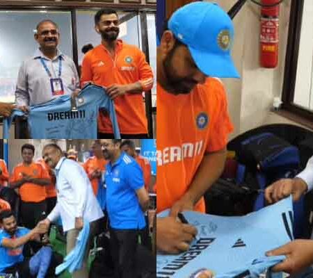 WATCH | Off the Pitch, Still Winning Hearts: Team India’s Wholesome Farewell to DDCA Attendant
