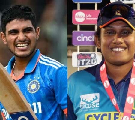 September’s Best: Shubman Gill and Chamari Athapaththu Crowned ICC Players of the Month