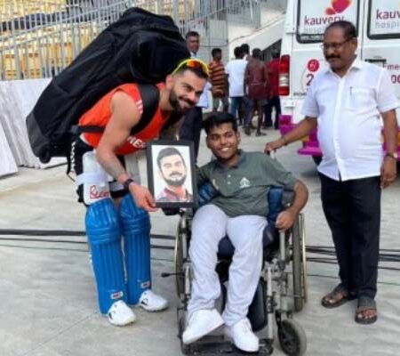 “It took me 40+ hours to draw this portrait”: Special Fan Reveals After Meeting Virat Kohli
