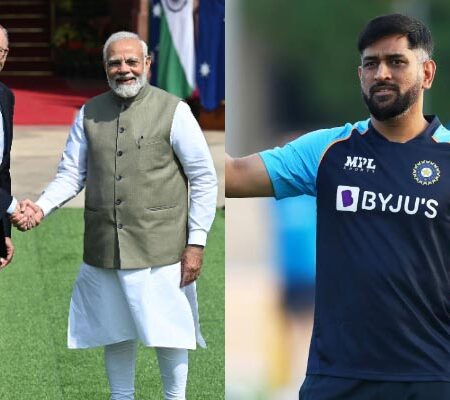 Star-Studded Affair: PM Narendra Modi and Cricket Icon MS Dhoni Set to Attend the World Cup Final; Spectacular Air Show Planned