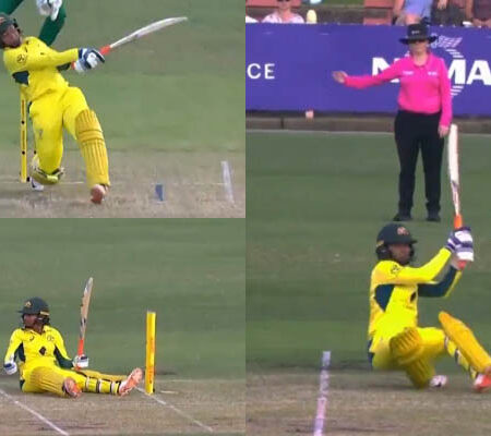 WATCH | Alana King’s Power Shot: Six and Near Miss Wicket in Australia-South Africa Women’s ODI