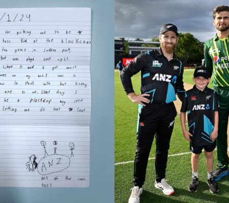 Little Toss Mascot Expresses Gratitude to Blackcaps in Emotional Note