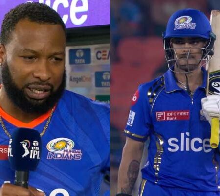 “We Expect Big Things From Ishan”: Kieron Pollard Backs Ishan Kishan Despite ‘Four-Ball Duck’ In MI’s IPL Opener