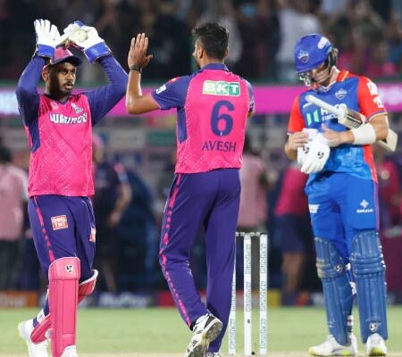 IPL 2024 | Avesh Khan’s Final Over Yorker Masterclass Seals 12-Run Victory for Rajasthan Royals Against Delhi Capitals