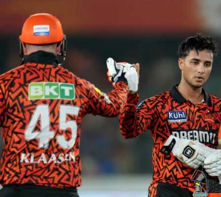 SRH Shatters Records: Heinrich Klaasen, Abhishek Sharma, and Travis Head Lead Charge to Highest-Ever IPL Total of 277/3