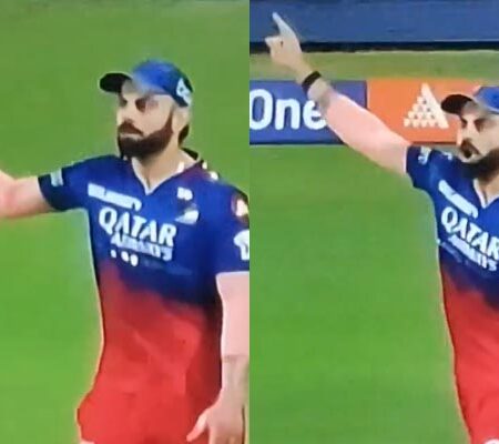 WATCH | Virat Kohli’s Aggressive Reaction to Rachin Ravindra’s Dismissal Sparks Social Media Frenzy