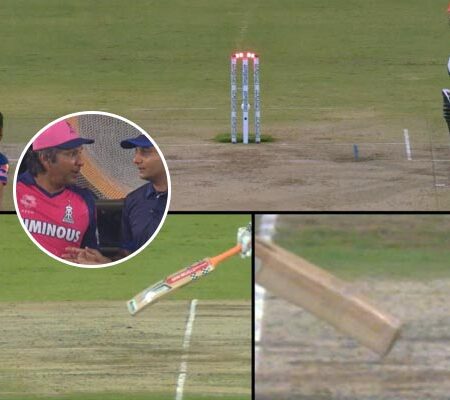 WATCH | Kumar Sangakkara Reacts Fumingly to a Controversial Run-Out Decision of Travis Head During RR vs SRH Clash