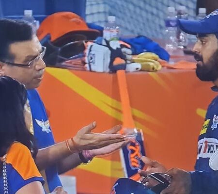 WATCH | LSG Owner Sanjiv Goenka Holds Fiery Discussion with KL Rahul After Defeat to SRH