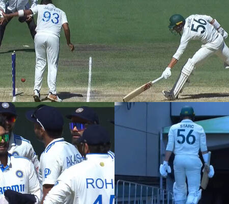[WATCH] Rishabh Pant’s Stunning Direct Hit Sends Mitchell Starc Back After Hilarious Mix-up