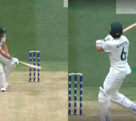 [WATCH] Sam Konstas Stuns Jasprit Bumrah With A Six Off Of A Reverse Scoop At MCG