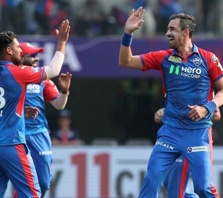 “It’s A Myth”: Mitchell Starc Dismisses Saliva Use After Super Over Heroics Against Rajasthan Royals