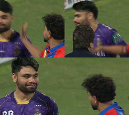 WATCH | Kuldeep Yadav Caught Slapping Rinku Singh After DC vs KKR Match; Reaction Goes Viral