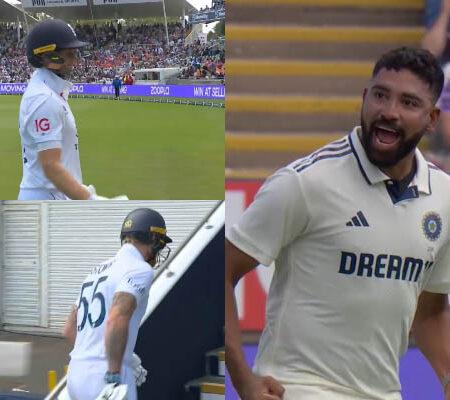 WATCH | Double Blow! Mohammed Siraj Removes Joe Root and Ben Stokes in Consecutive Deliveries
